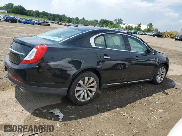 2015 Lincoln MKS with VIN 1LNHL9EK8FG608501, listed as a Copart auction lot 62676905 with 91,953 mi miles and Clean title. Bid and sale history available at DreamBid. Image 3.