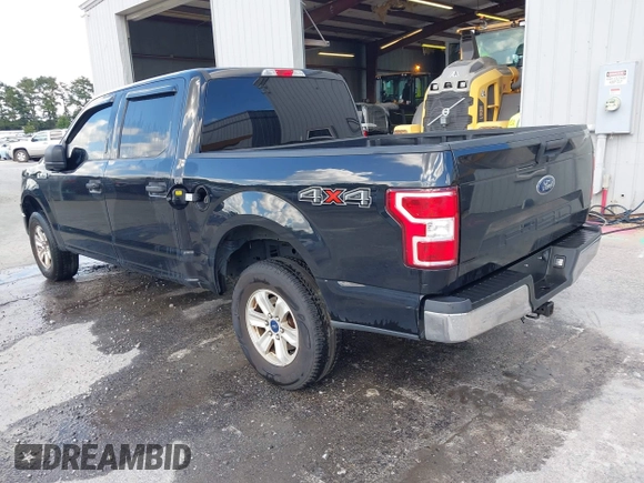 2019 Ford F-150 XL with VIN 1FTEW1E56KFA63764, listed as a IAAI auction lot 42410872 with 124,648 mi miles and . Bid and sale history available at DreamBid. Image 3.