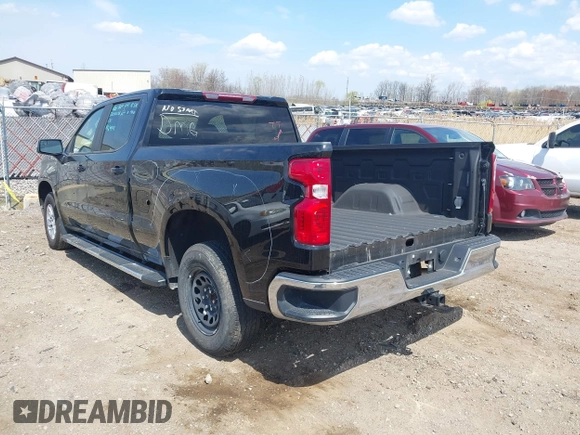 2024 Chevrolet Silverado 1500 LT with VIN 1GCPACEK4RZ184083, listed as a IAAI auction lot 42113356 with 26,759 mi miles and . Bid and sale history available at DreamBid. Image 3.