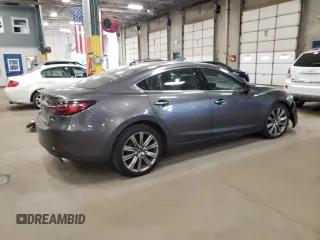 2019 Mazda 6 Grand Touring Reserve with VIN JM1GL1WY4K1504816, listed as a Copart auction lot 74549664 with 46,860 mi miles and Salvage Title. Bid and sale history available at DreamBid. Image 3.