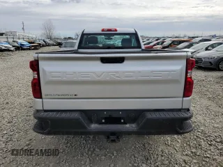 2021 Chevrolet Silverado 1500 Work Truck with VIN 3GCNWAEF1MG168996, listed as a Copart auction lot 47639315 with 62,564 mi miles and Salvage Title. Bid and sale history available at carsss.com. Image 6.