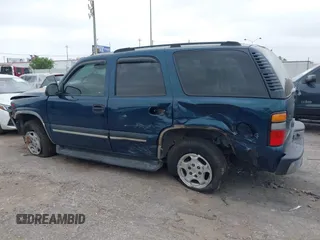 2005 Chevrolet Tahoe LS with VIN 1GNEC13V35R202755, listed as a IAAI auction lot 41951169 with 88,330 mi miles and . Bid and sale history available at DreamBid. Image 14.