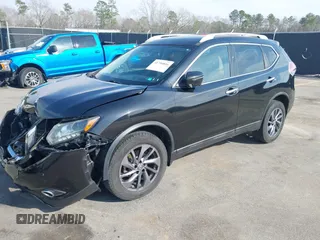 2016 Nissan Rogue SV with VIN 5N1AT2MV6GC789773, listed as a IAAI auction lot 41790816 with 94,901 mi miles and . Bid and sale history available at carsss.com. Image 17.