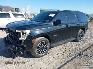 2021 GMC Yukon AT4 with VIN 1GKS2CKD6MR154142, listed as a IAAI auction lot 41854543 with 72,121 mi miles. Bid and sale history available at carsss.com. Image 2.