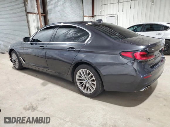 2022 BMW 5 Series 530i xDrive with VIN WBA13BJ06NWX75054, listed as a Copart auction lot 45569625 with 36,098 mi miles and Clean Title. Bid and sale history available at carsss.com. Image 2.
