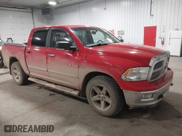 2010 Dodge 1500 SLT with VIN 1D7RV1CT3AS193258, listed as a IAAI auction lot 41854144 with 190,507 mi miles and . Bid and sale history available at DreamBid. Image 1.