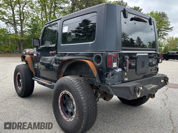 2008 Jeep Wrangler X with VIN 1J4FA24168L582227, listed as a Copart auction lot 58219065 with 98,284 mi miles and Salvage title. Bid and sale history available at DreamBid. Image 3.