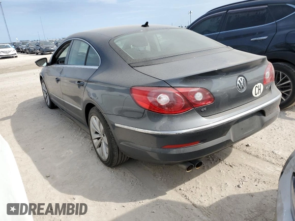 2012 Volkswagen CC Sport with VIN WVWMN7AN3CE523431, listed as a Copart auction lot 74878354 with 0 mi miles and Non Repairable. Bid and sale history available at carsss.com. Image 2.