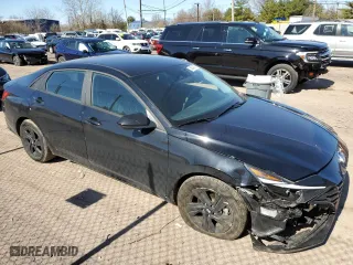 2023 Hyundai Elantra SEL with VIN KMHLM4AG0PU522971, listed as a Copart auction lot 50524025 with 21,760 mi miles and Salvage Title. Bid and sale history available at carsss.com. Image 4.