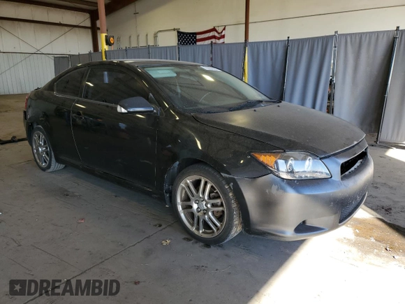 2007 Scion tC Spec with VIN JTKDE177470155116, listed as a Copart auction lot 76602984 with 244,569 mi miles and Salvage Title. Bid and sale history available at carsss.com. Image 4.