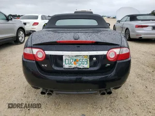 2008 Jaguar XK with VIN SAJWA44C489B21175, listed as a Copart auction lot 74345944 with 0 mi miles and Salvage Title. Bid and sale history available at carsss.com. Image 6.