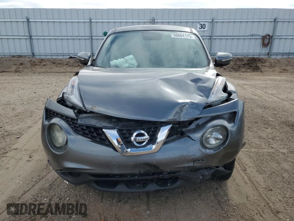 2015 Nissan Juke S with VIN JN8AF5MR2FT511732, listed as a Copart auction lot 50604175 with 149,246 mi miles and Salvage Title. Bid and sale history available at carsss.com. Image 5.