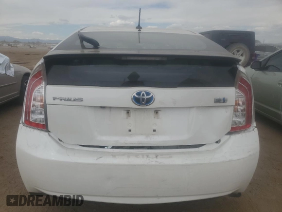 2013 Toyota Prius One with VIN JTDKN3DU8D5590028, listed as a Copart auction lot 50984515 with 141,281 mi miles and Salvage Title. Bid and sale history available at DreamBid. Image 6.