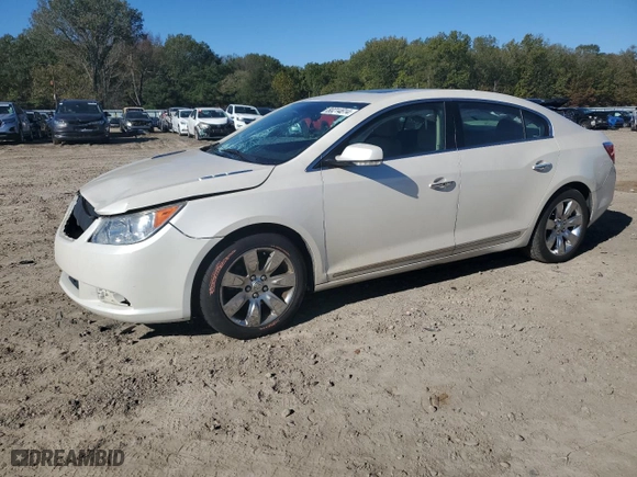 2013 Buick LaCrosse Premium 1 with VIN 1G4GF5E3XDF236201, listed as a Copart auction lot 80214814 with 116,897 mi miles and Salvage Title. Bid and sale history available at carsss.com. Image 1.