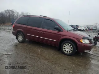2002 Chrysler Town & Country LXi with VIN 2C8GP54L02R748587, listed as a Copart auction lot 43621485 with 161,646 mi miles and Salvage Title. Bid and sale history available at carsss.com. Image 4.