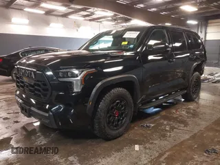 2024 Toyota Sequoia SR5 with VIN 7SVAAABA8RX046456, listed as a IAAI auction lot 41504954 with 3,784 mi miles. Bid and sale history available at carsss.com. Image 2.