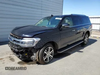 2022 Ford Expedition Max Limited z VIN 1FMJK1KT5NEA59403, wystawiony jako Copart lot #56291335 z przebiegiem 29 140 mil mil oraz Nie do naprawy • Non repairable. Historia ofert i sprzedaży dostępna na DreamBid. Obrazek 1.