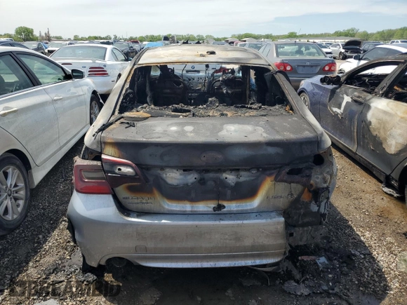 2015 Subaru Legacy 2.5i Limited with VIN 4S3BNBN6XF3070468, listed as a Copart auction lot 46675495 with 187,865 mi miles and Salvage Title. Bid and sale history available at carsss.com. Image 6.