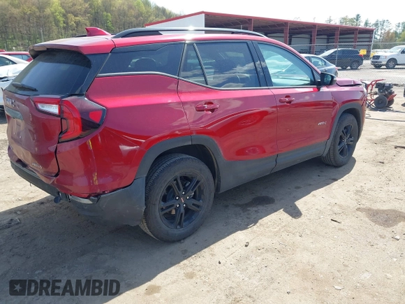 2024 GMC Terrain AT4 z VIN 3GKALYEG7RL207165, wystawiony jako IAAI lot #42103766 z przebiegiem 16 065 mil mil oraz . Historia ofert i sprzedaży dostępna na DreamBid. Obrazek 4.
