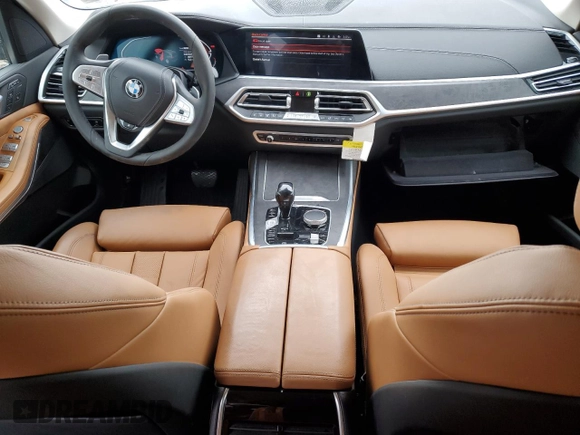 2022 BMW X7 xDrive40i with VIN 5UXCW2C01N9M65763, listed as a Copart auction lot 44981605 with 26,232 mi miles and Salvage Title. Bid and sale history available at carsss.com. Image 8.