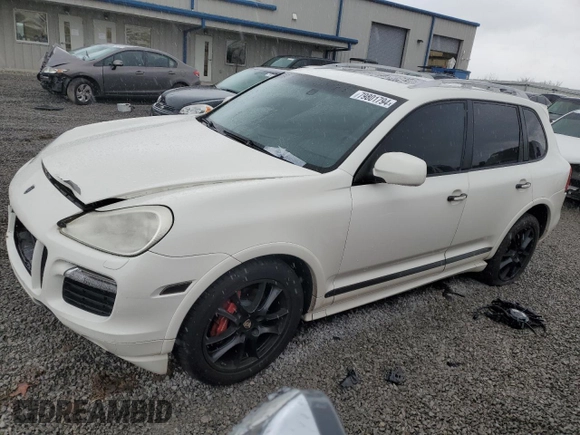 2008 Porsche Cayenne GTS with VIN WP1AD29P08LA73303, listed as a Copart auction lot 79801794 with 159,003 mi miles and Salvage title. Bid and sale history available at DreamBid. Image 1.