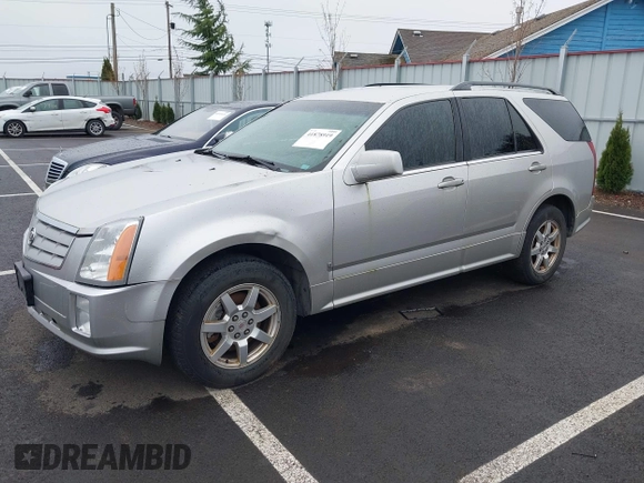 2008 Cadillac SRX AWD with VIN 1GYEE437080150364, listed as a IAAI auction lot 41878919 with 224,157 mi miles. Bid and sale history available at carsss.com. Image 2.