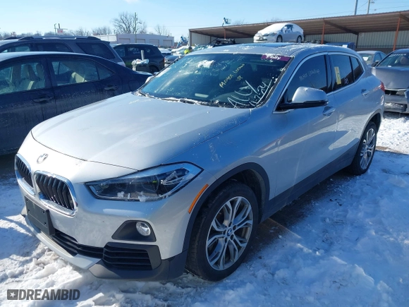 2018 BMW X2 xDrive28i with VIN WBXYJ5C33JEF82446, listed as a IAAI auction lot 41260076 with 50,278 mi miles. Bid and sale history available at carsss.com. Image 16.