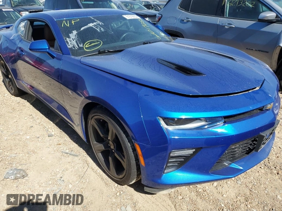 2017 Chevrolet Camaro 2SS with VIN 1G1FH1R72H0102767, listed as a Copart auction lot 61019252 with 0 mi miles. Bid and sale history available at carsss.com. Image 9.
