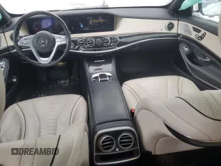 2019 Mercedes-Benz S 560 with VIN WDDUG8GB2KA458581, listed as a Copart auction lot 88245625 with 93,555 mi miles and Clean Title. Bid and sale history available at DreamBid. Image 8.