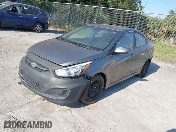 2017 Hyundai Accent SE with VIN KMHCT4AE9HU239892, listed as a IAAI auction lot 42112067 with 145,809 mi miles. Bid and sale history available at carsss.com. Image 2.