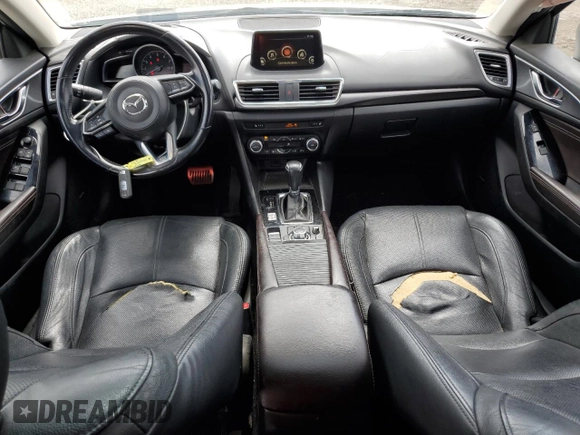 2017 Mazda 3 Grand Touring with VIN JM1BN1M37H1116869, listed as a Copart auction lot 51706765 with 86,334 mi miles and Salvage Title. Bid and sale history available at DreamBid. Image 8.