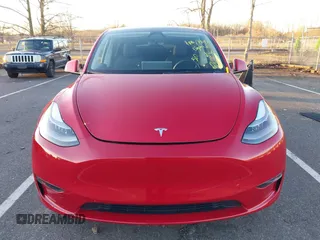 2023 Tesla Model Y Long Range with VIN 7SAYGDEE1PF860207, listed as a IAAI auction lot 41101287 with 24,320 mi miles. Bid and sale history available at carsss.com. Image 12.