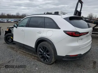 2025 Mazda CX-90 Premium Sport с VIN JM3KKCHA5S1197155, выставлен на аукционе Copart как лот 47997325 с пробегом 1 168 миль миль и Списание • Salvage title. История ставок и продаж доступна на DreamBid. Изображение 2.