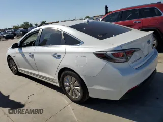 2017 Hyundai Sonata Hybrid SE with VIN KMHE24L10HA059434, listed as a Copart auction lot 75712373 with 103,440 mi miles. Bid and sale history available at carsss.com. Image 2.