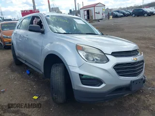 2017 Chevrolet Equinox LS z VIN 2GNALBEK2H1539891, wystawiony jako IAAI lot #41878091 z przebiegiem 143 149 mil mil oraz . Historia ofert i sprzedaży dostępna na DreamBid. Obrazek 1.