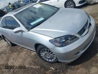 2005 Honda Civic Cpe EX with VIN 1HGEM22975L014776, listed as a IAAI auction lot 41952005 with 212,523 mi miles. Bid and sale history available at carsss.com. Image 1.
