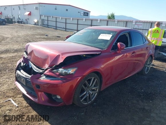 2015 Lexus IS 250 with VIN JTHCF1D23F5018838, listed as a IAAI auction lot 42654131 with 141,541 mi miles and . Bid and sale history available at DreamBid. Image 2.