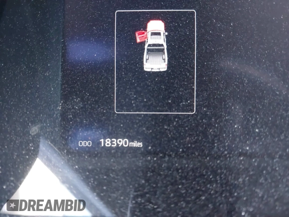 2023 Toyota Tundra Limited Hybrid with VIN 5TFJC5DB7PX032210, listed as a IAAI auction lot 41667443 with 18,390 mi miles and . Bid and sale history available at DreamBid. Image 15.