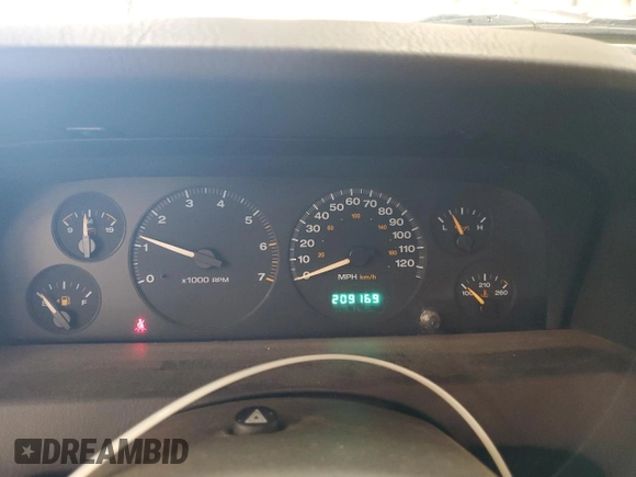 2004 Jeep Grand Cherokee Laredo with VIN 1J4GW48S24C294185, listed as a Copart auction lot 53357945 with 209,169 mi miles and Clean Title. Bid and sale history available at carsss.com. Image 9.