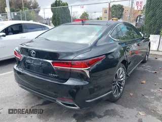 2020 Lexus LS with VIN JTHG5LFF4L5011134, listed as a IAAI auction lot 41782417 with 14,070 mi miles and . Bid and sale history available at DreamBid. Image 4.