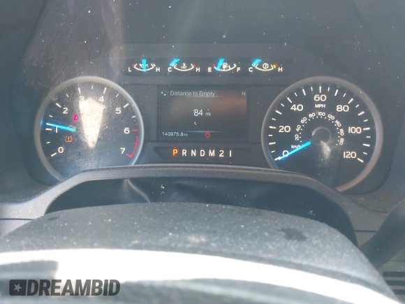 2015 Ford F-150 XL with VIN 1FTEW1CG2FFC70680, listed as a IAAI auction lot 41871782 with 143,875 mi miles. Bid and sale history available at carsss.com. Image 7.