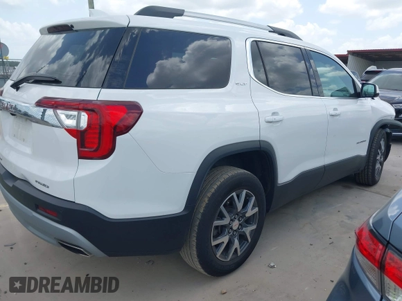 2023 GMC Acadia SLT with VIN 1GKKNUL45PZ201984, listed as a IAAI auction lot 42529929 with 52,263 mi miles and . Bid and sale history available at DreamBid. Image 4.