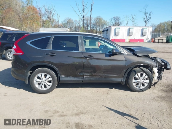 2013 Honda CR-V EX-L with VIN 5J6RM3H71DL048684, listed as a IAAI auction lot 41990461 with 81,273 mi miles and . Bid and sale history available at DreamBid. Image 13.
