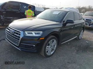 2019 Audi Q5 Prestige with VIN WA1CNAFY2K2055259, listed as a IAAI auction lot 41761227 with 48,983 mi miles. Bid and sale history available at carsss.com. Image 17.