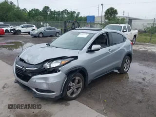 2017 Honda HR-V EX with VIN 3CZRU5H58HM724188, listed as a IAAI auction lot 41911570 with 100,132 mi miles. Bid and sale history available at carsss.com. Image 2.