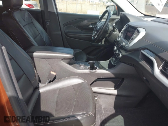 2019 GMC Terrain SLT with VIN 3GKALPEV0KL316498, listed as a IAAI auction lot 41878713 with 93,750 mi miles. Bid and sale history available at carsss.com. Image 5.