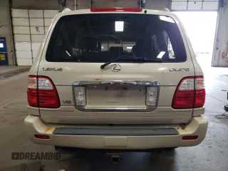 2003 Lexus LX with VIN JTJHT00W833528660, listed as a Copart auction lot 55594575 with 192,206 mi miles and Clean Title. Bid and sale history available at carsss.com. Image 6.