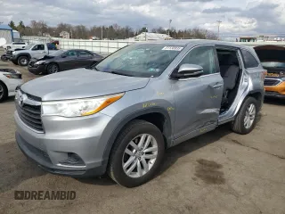 2014 Toyota Highlander LE z VIN 5TDZARFH7ES007232, wystawiony jako Copart lot #51130935 z przebiegiem 155 825 mil mil oraz Szkoda całkowita • Salvage title. Historia ofert i sprzedaży dostępna na DreamBid. Obrazek 1.