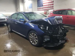 2017 Hyundai Sonata Sport with VIN 5NPE34AF5HH513914, listed as a Copart auction lot 83811624 with Not Provided miles and Salvage Title. Bid and sale history available at DreamBid. Image 4.