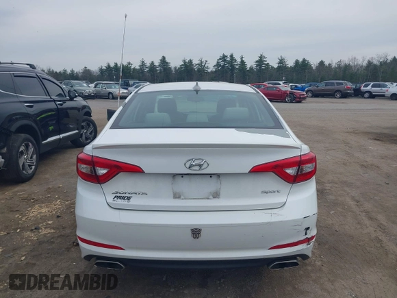 2015 Hyundai Sonata Sport with VIN 5NPE34AF7FH052003, listed as a IAAI auction lot 42097419 with 172,026 mi miles and . Bid and sale history available at DreamBid. Image 16.